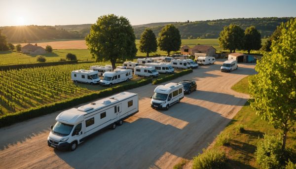 Emplacements camping car Bourgogne top
