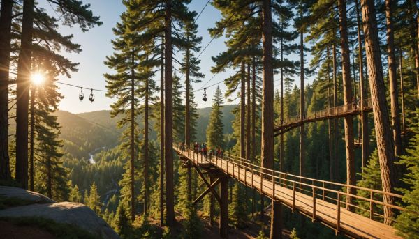 Les meilleurs parcs aventures régionaux