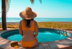 la piscine bord de plage